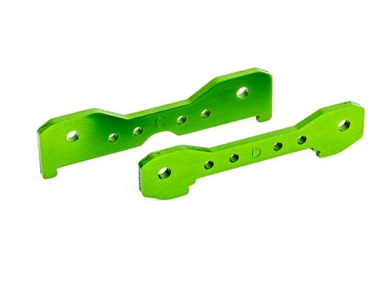 Traxxas Tie-Bars hinten 6061-T6 Alu grün eloxiert