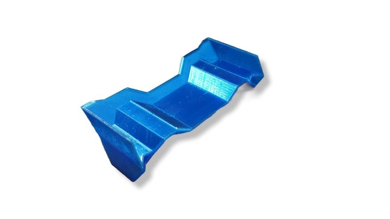 JS-Parts ultraflex Heckspoiler universal 1/10 blau