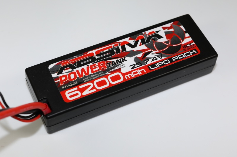Absima Power Tank LiPo Stick Pack 7.4V-60C 6200mAh HC