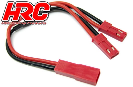 HRC Adapter - für 2 Akkus in Parallele - BEC/JST Stecker