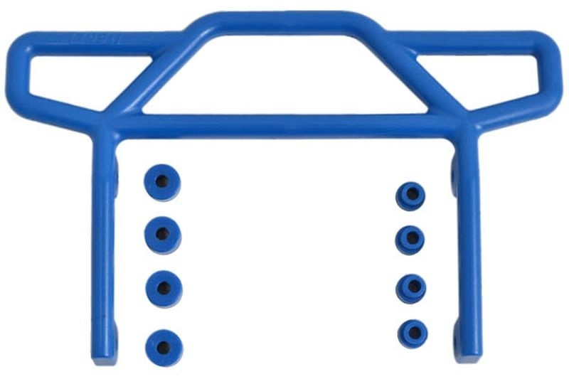 RPM Bumper hinten blau für Traxxas Rustler (XL-5 & VXL)