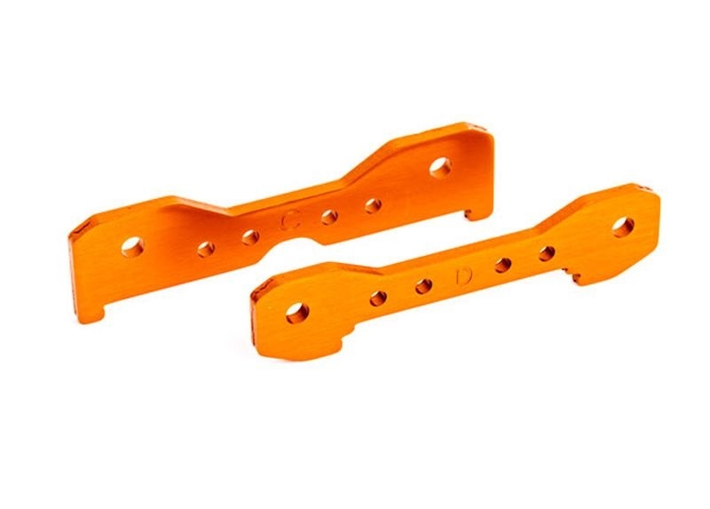 Traxxas Tie-Bars hinten 6061-T6 Alu orange eloxiert
