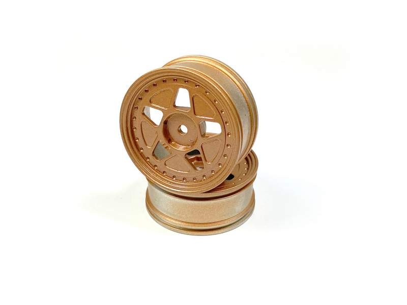Absima Aluminum Rim Set - copper-coloured (2) OPTION