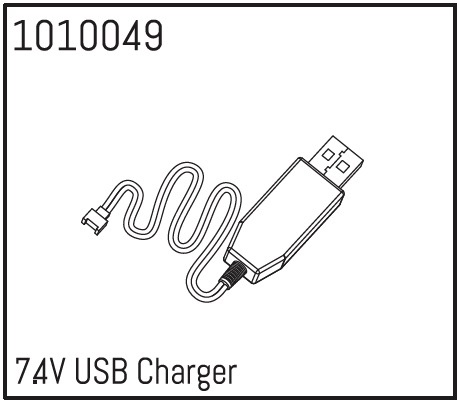 Absima 7.4V USB Charger