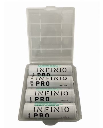 Infinio Pro Series Akku NiMH AA 1,2V 2100 mAh LSD White -