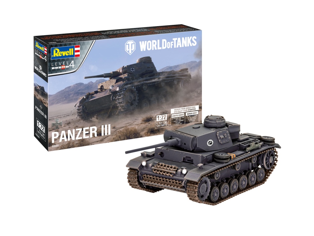 Revell Panzer III World of Tanks