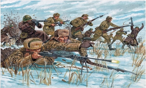 Italeri 1:72 WW2 - Russ.Infanterie(Wi