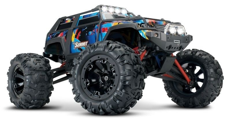 Traxxas Summit 4WD Brushed Monster Truck Rock and Roll