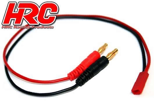 HRC Racing Ladekabel - Gold - Banana Plug zu BEC JST Stecker