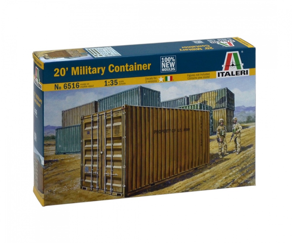 Italeri 1:35 20 Military Container