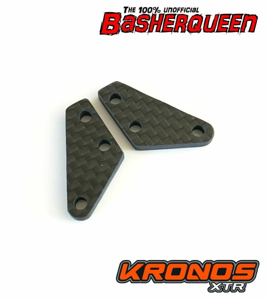 Basherqueen BQN00180-207 Carbon Fiber Steering Block Arms