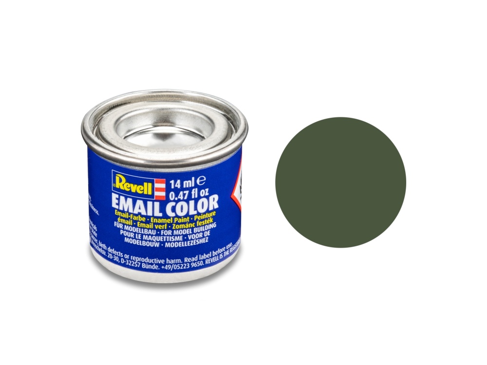Revell Email Color Bronzegrün, matt, 14ml, RAL 6031