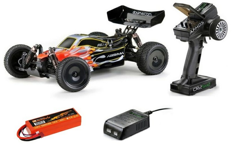 Absima EP 4WD BL Buggy AB2.4BL RTR 1:10 --SPARSET--