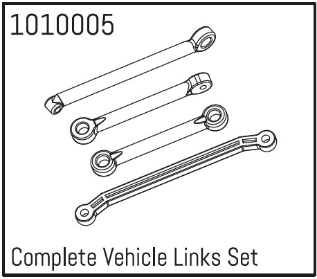 Absima Complete Vehicle Links Set