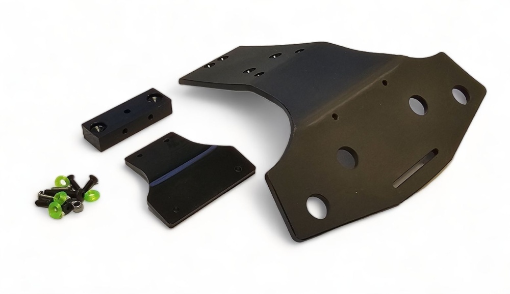 Oktay RC Bumper für Tekno MT410 2.0 schwarz 4mm Modell 3
