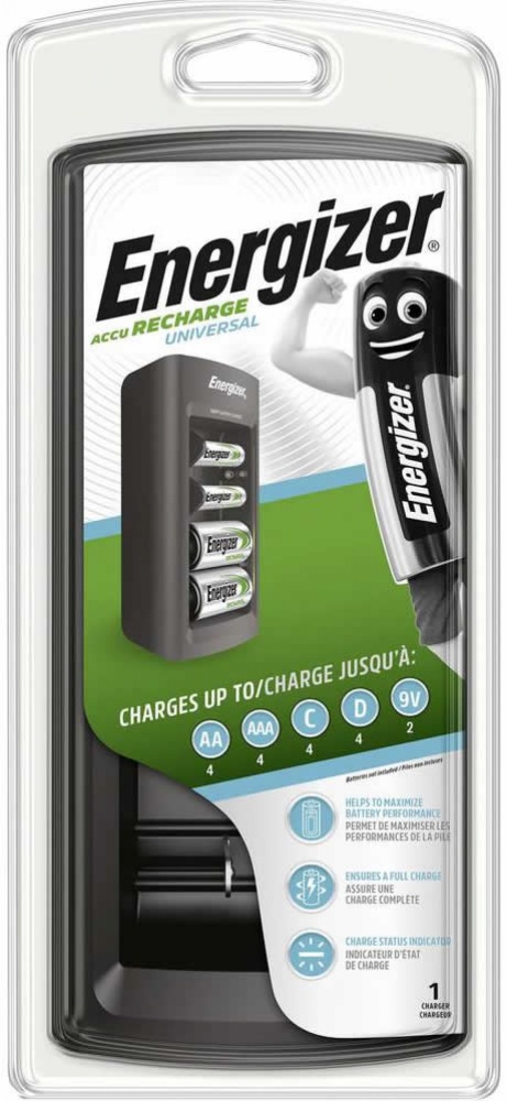 Energizer Recharge Universal Ladegerät V2 für alle gängigen