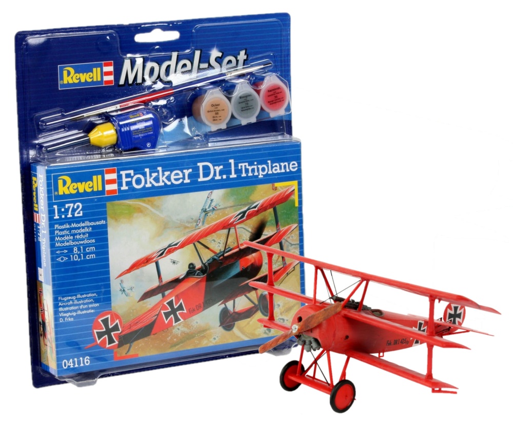 Revell Modell Set Fokker DR.1 Triplane
