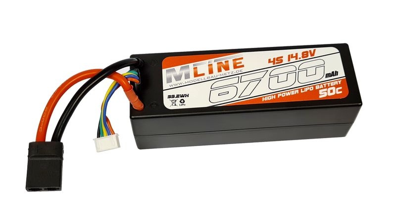 MLine Power Racing 50C - 6700mAh - 4S - 14,8V -