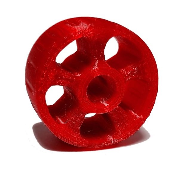 JS-Parts ultraflex Wheelybar Rad für Corally Sketer rot