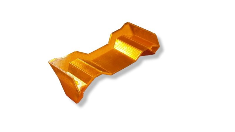 JS-Parts ultraflex Heckspoiler universal 1/10 orange