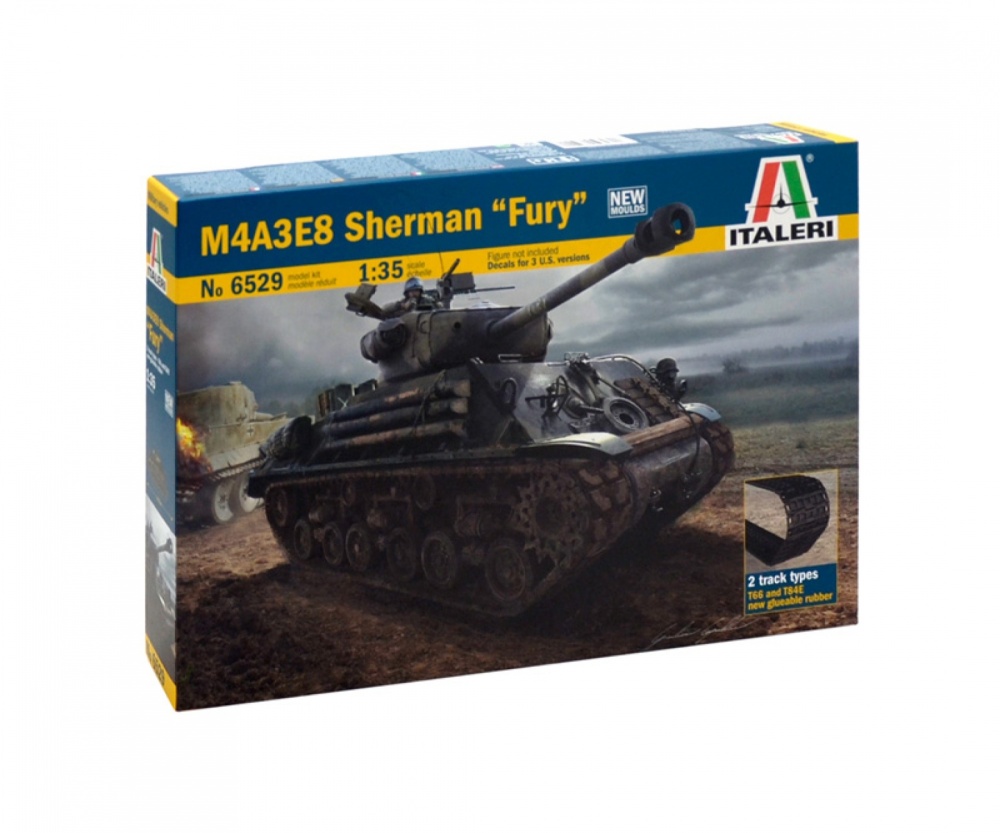 Italeri 1:35 M4A3E8 Sherman Fury