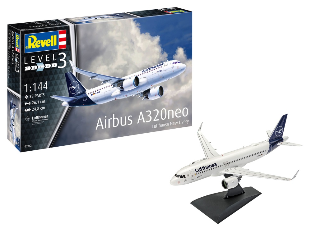 Revell Airbus A320neo Lufthansa New Livery