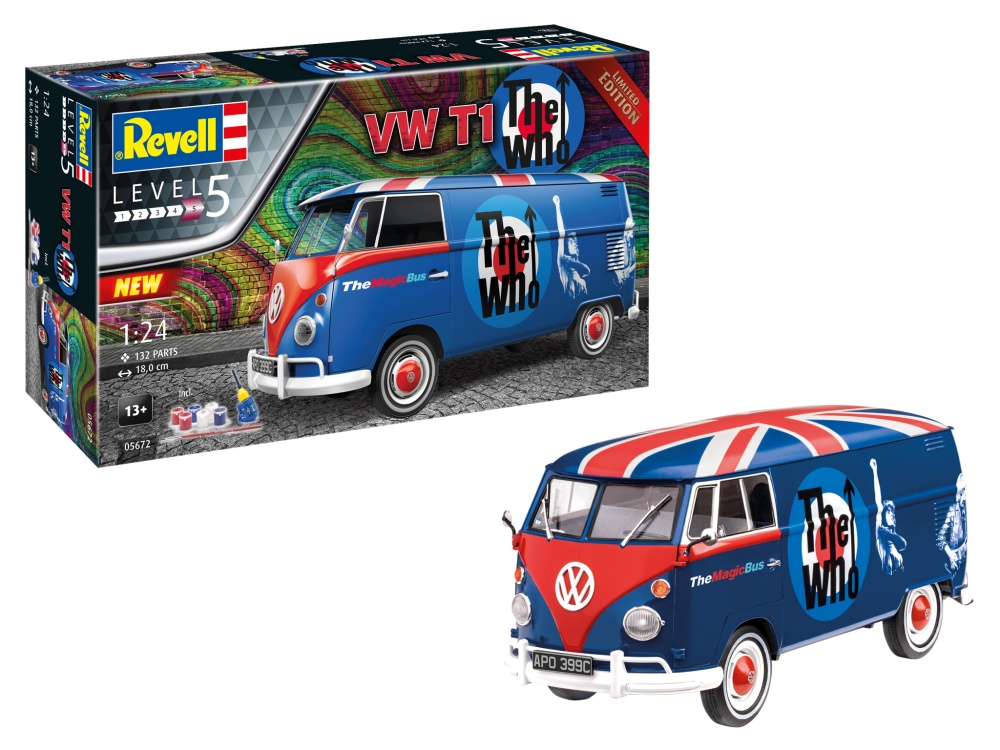 Auslauf - Revell Geschenkset VW T1 The Who