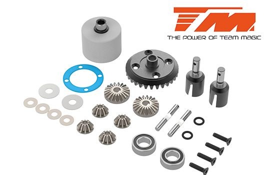 Team Magic Spare Part - 6S Complete Differential Kit (F/R)