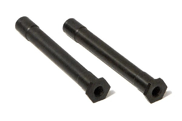 HPI Lenkkurbelsäule 6 x 49 mm (schwarz/2 Stück)