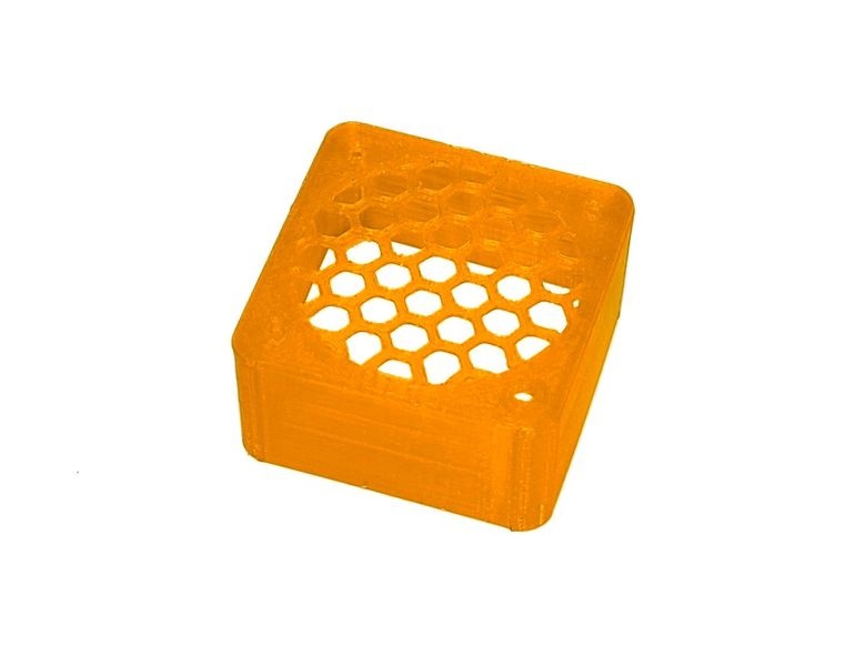 JS-Parts ultraflex Lüftergitter 40x20 geschlossen orange
