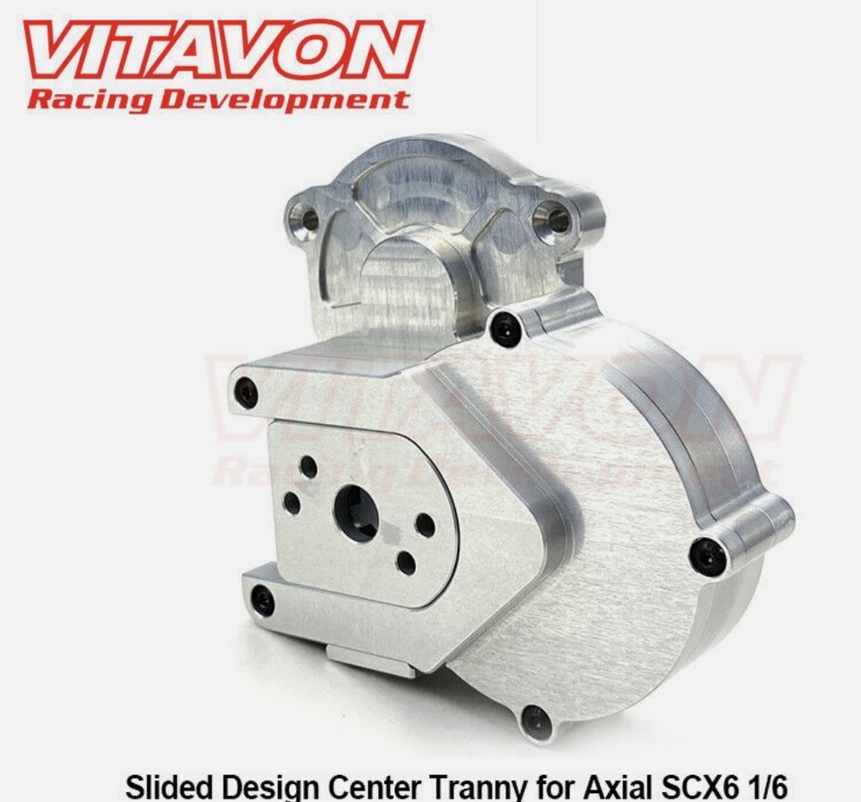 Vitavon Center-Getriebegehäuse mit Motorschlitten SCX6 -