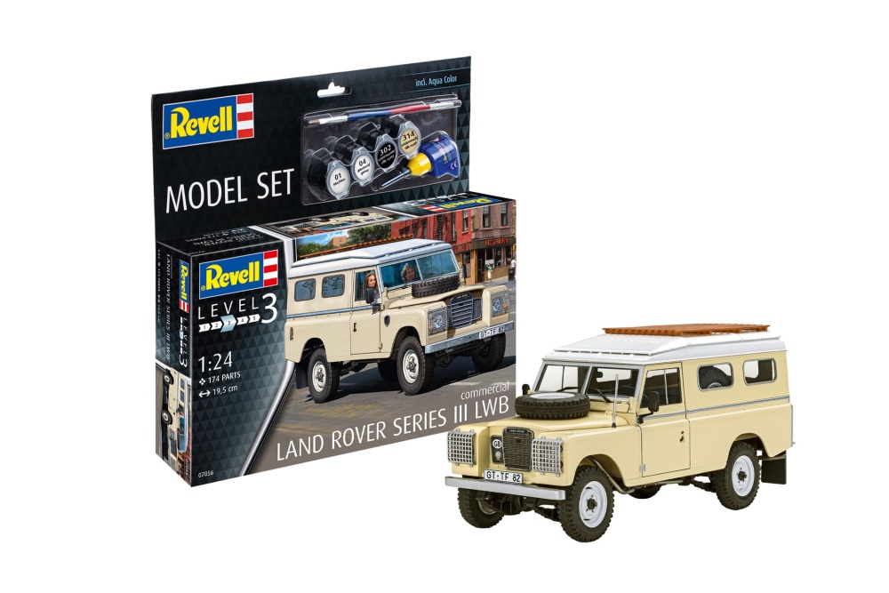 Revell Modell Set Land Rover Series III LWB (commercial)