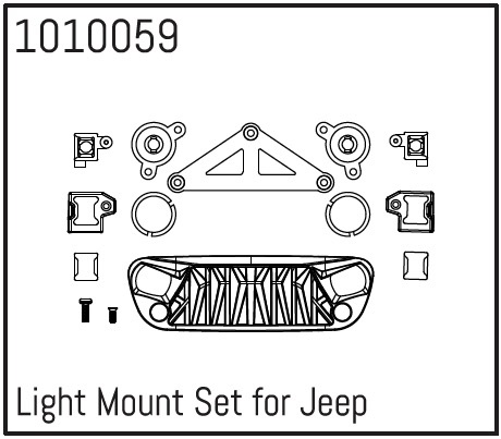 Absima Light Mount Set für Wrangler