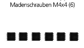 DF-Models 6463 | Madenschrauben M4x4 (6) BasicLine