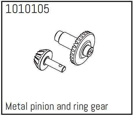 Absima Metal Pinion und Ring Gear - PRO Crawler 1:18
