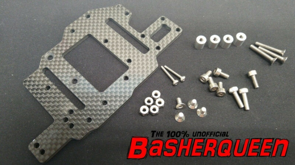 Basherqueen BQNA320430V5 ESC Adapter Plate