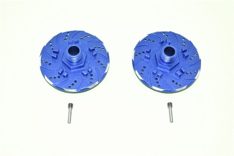 GPM Aluminum + 6mm Hex with Brake Disk with Silver Lining