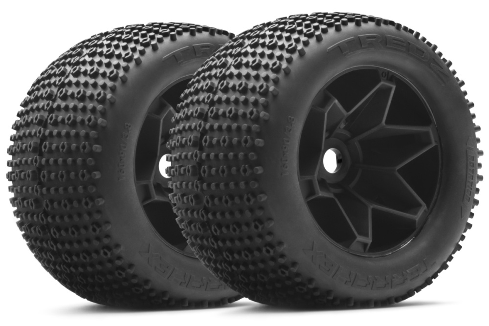 HPI Montierter Terrahex-Reifen auf Havok-Rad (2 Stück)