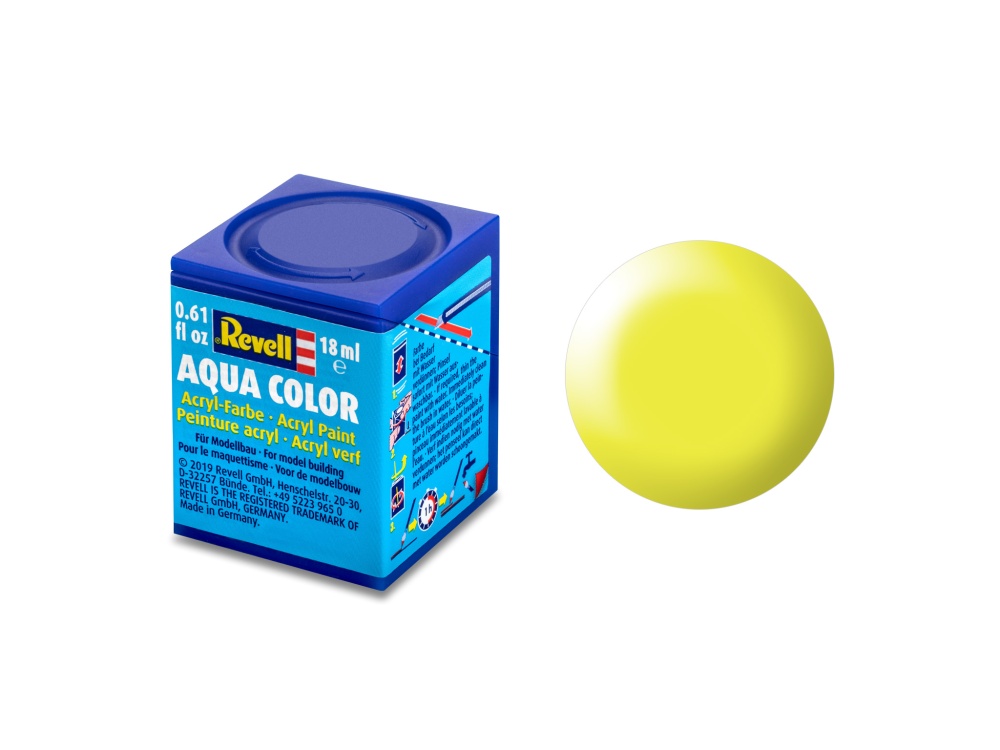 Revell Aqua Color Leuchtgelb, seidenmatt, 18ml