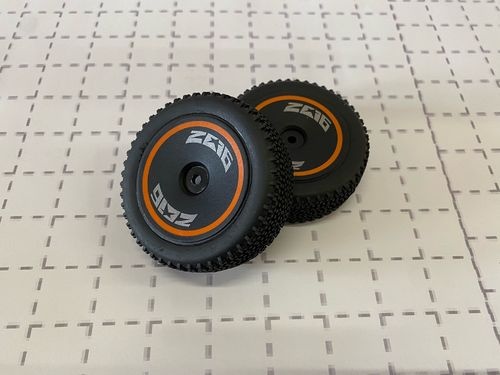 DF-Models Reifen vorne (2) zu 3120/3123 (orange)