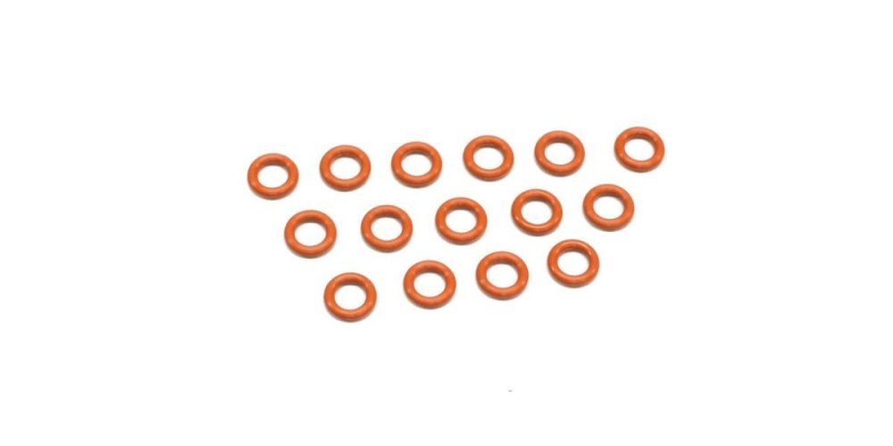 Kyosho Silicone O-Ringe P6 Orange (15) (BSW63)