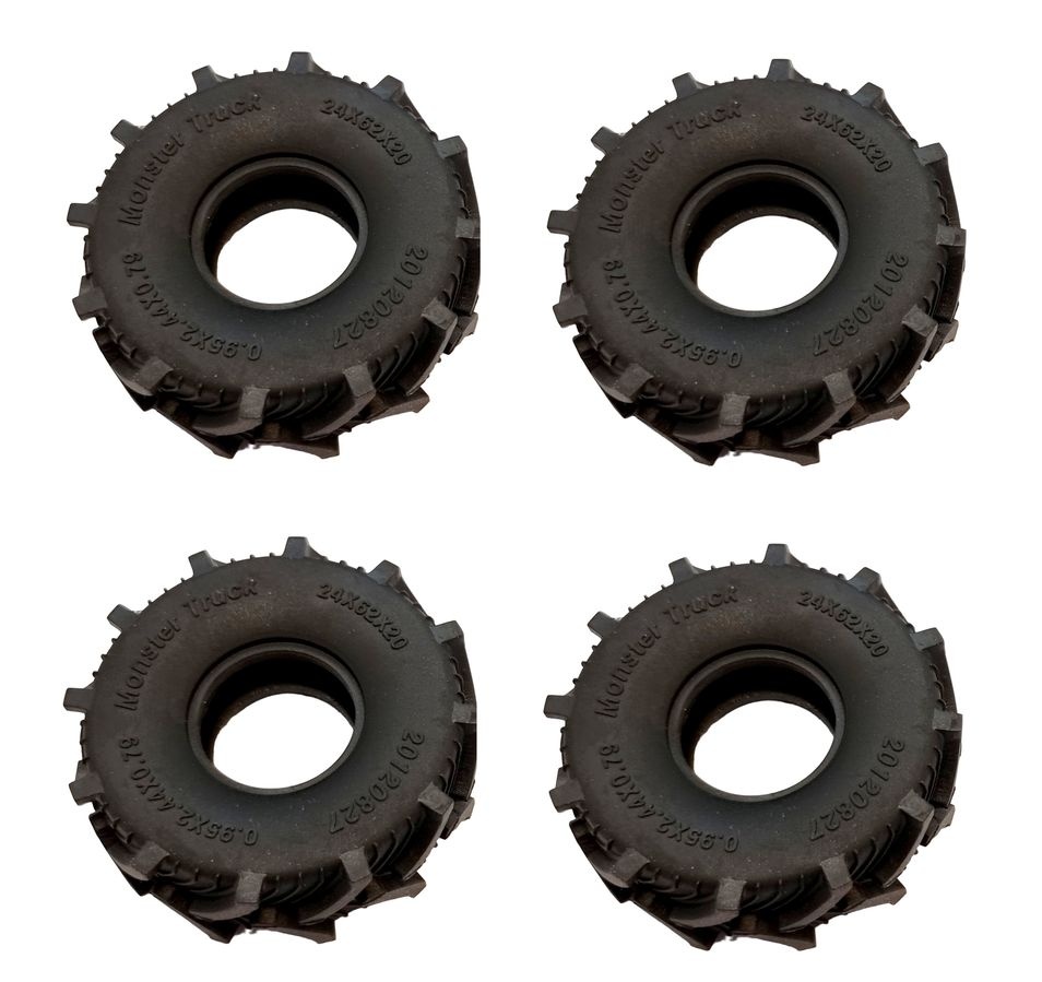 MLine Mud Crawler Reifen 1.0 Zoll 62x20mm für Traxxas TRX-4M