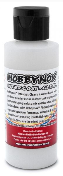 Hobbynox Airbrush Color Intercoat-Clear 2-in-1 Cover Coat