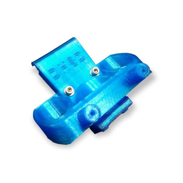 JS-Parts ultraflex Stoßstangen Stütze für Traxxas XRT blau
