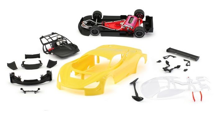 NSR McLaren 720S - Yellow Body Kit - Including Mechanic