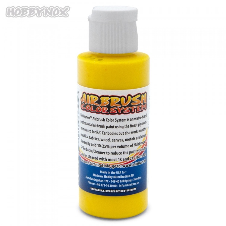 Hobbynox Airbrush Color Transparent Yellow 60ml