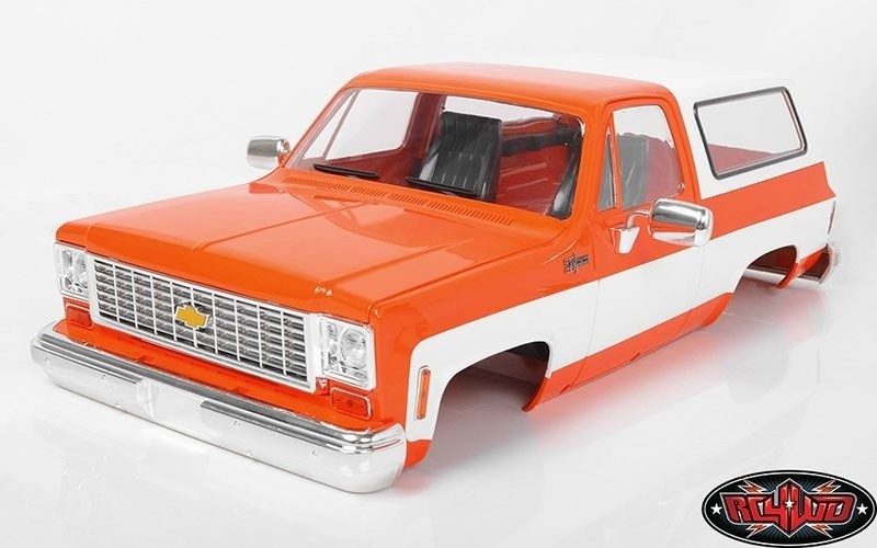 RC4WD Chevrolet Blazer Hard Body Complete Set orange 1:10