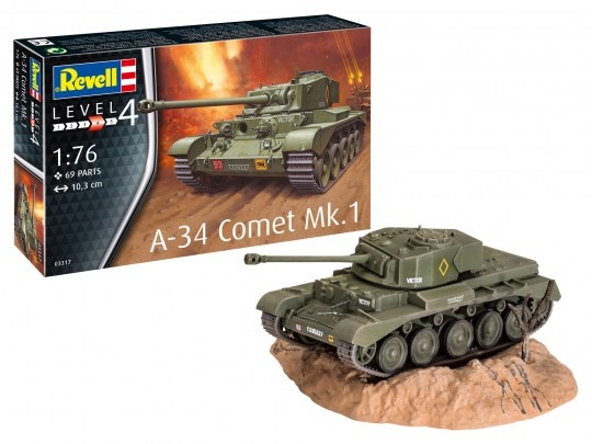 Revell A-34 Comet Mk.1