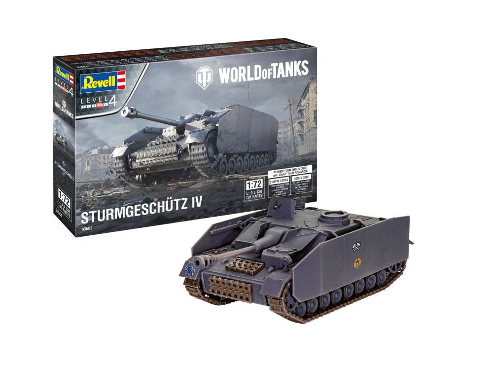 Revell Sturmgeschütz IV World of Tanks