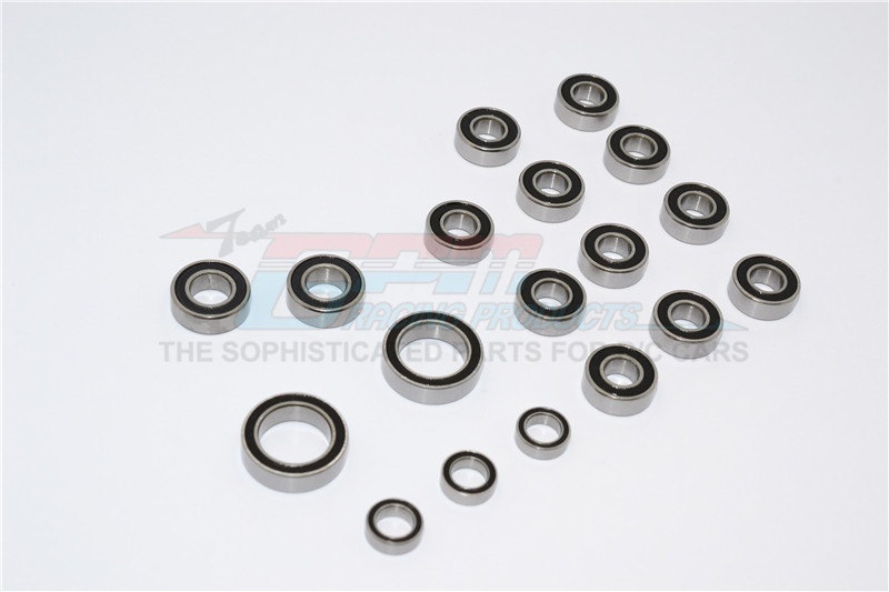 GPM CC01 full set rubber seal bearings- 18PCS - 1 SET -